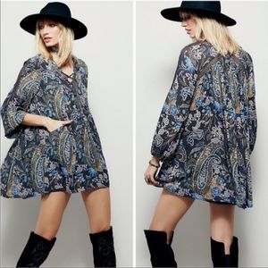 Free People Rain or Shine mini dress size S